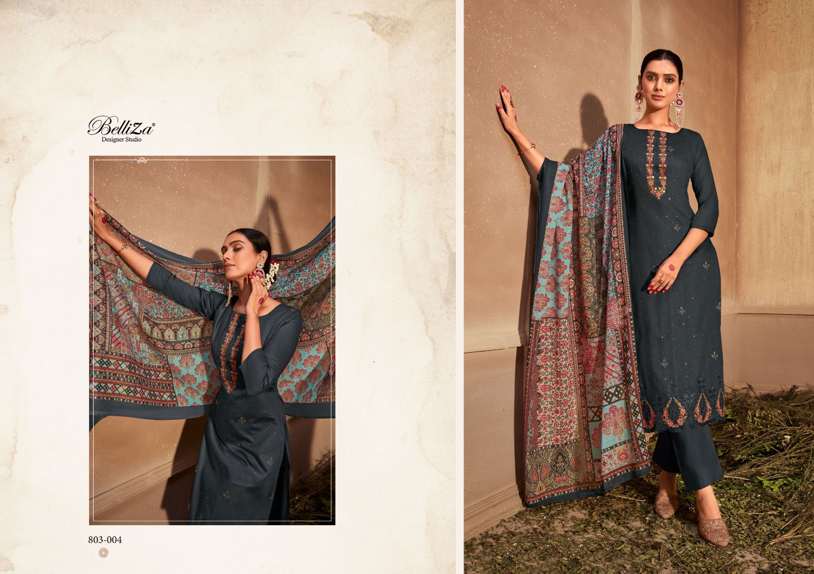 Gulzaar By Belliza Designer Dress Material Catalog
